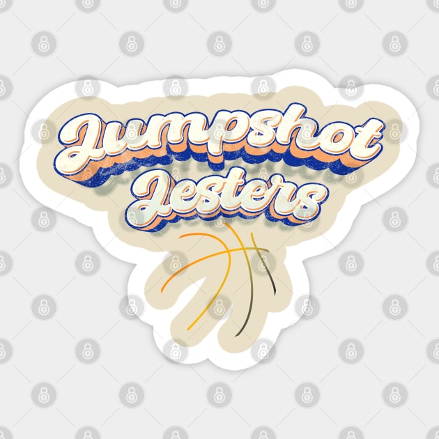 Jump Shot Jamboree, Basketball Bliss Blend Sticker by Mirak-store 